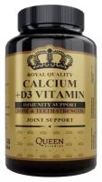 Queen Vitamins Calcium + D3 капс., 60 шт