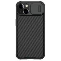 Чехол для смартфона iPhone 13 Nillkin CamShield Pro Magnetic Case черный с защитой камеры