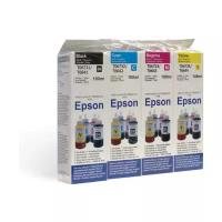 Чернила для EPSON 664 BkCMY набор 4 штуки