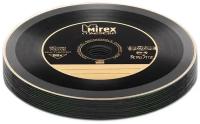 Диск Mirex CD-R 700Mb MAESTRO Vinyl Retro Style (пластинка) bulk, упаковка 10 шт