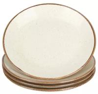 Porland Набор обеденных тарелок, 24 см, 4 шт