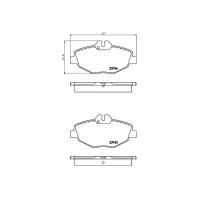 Колодки торм. для а/м Mercedes E (W211) (02-) диск. перед. (PF 4275)