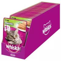 Влажный корм для кошек Whiskas беззерновой, утка (паштет)