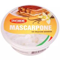 Сыр Santabene Маскарпоне со вкусом ванили 80%