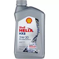 Синтетическое моторное масло SHELL Helix HX8 Synthetic 5W-30, 1 л, 1 шт