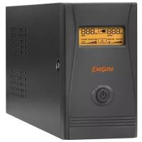 Интерактивный ИБП ExeGate Power Smart ULB-650 (EP285568RUS) черный