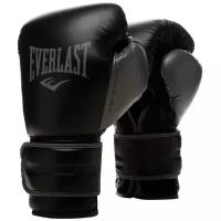 Перчатки тренировочные Everlast Powerlock PU 2 10oz черные
