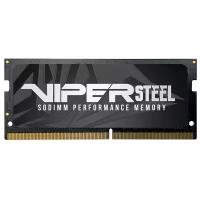 Оперативная память Patriot Viper Steel DDR4 - 32Gb, 2400 МГц, SO-DIMM, CL15 (pvs432g240c5s)