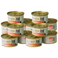 Консервы Brit Care Chicken Breast для взрослых кошек с Куриной грудкой,упаковка 12*80г