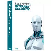 ESET NOD32 Internet Security, коробочная версия с картой активации