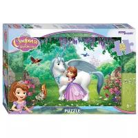 Пазл Step puzzle Disney Принцесса София (91240), 35 дет., розовый