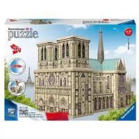 Ravensburger 3D Нотр Дам (12523), 324 дет., 16.4х25.8х34.2 см, фиолетовый