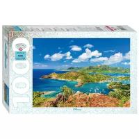 Пазл Step puzzle Travel Collection Антигуа и Барбуда (79139), 1000 дет., 24х36х5 см, разноцветный