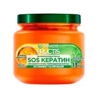 Fructis Маска для волос SOS Восстановление, реанимирующая, для секущихся и поврежденных волос, с Керафилом и Маслом Амлы, 300 мл