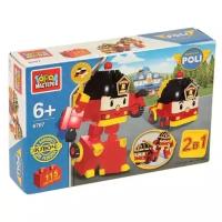 Конструктор ГОРОД МАСТЕРОВ Robocar POLI BB-6767-R