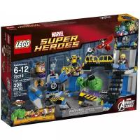 Конструктор LEGO Marvel Super Heroes 76018 Халк: разгром лаборатории, 398 дет