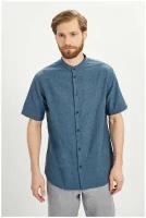 Рубашка baon Рубашка из смесового льна Baon, размер: XL, синий