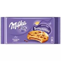Печенье Milka Sensations innen chocoladig, 156 г