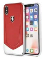 Чехол CG Mobile Ferrari Heritage V Hard Leather/Aluminium Stripe для iPhone X/XS