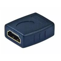 Переходник HDMI-HDMI Gembird A-HDMI-FF, 19F/19F, золотые разъемы