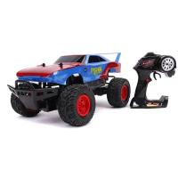 Jada Toys Модель Машинки Hollywood Rides Р/У 1:12 Spiderman RC Daytona Ford Raptor Chassis 30761