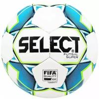 Мяч футзальный SELECT Futsal Super Fifa(62-64 / белый-синий-зеленый/62)