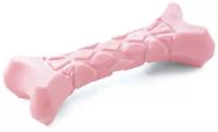 Игрушка (Triol) PUPPY Косточка для щенков, термопластичная резина, розовая,105мм