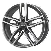 Колесный диск Alutec Ikenu 6.5x17/4x100 D63.3 ET45 GRAPHIT FRONTPOLISHED