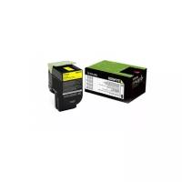 Картридж Lexmark 80C8HYE / 80C8HY0 / 80C0H40, желтый