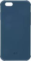Защитный чехол-крышка на iPhone 6, 6S/Накладка/Бампер/Защита от царапин/Айфон 6, 6Эс/силикон и пластик, синий