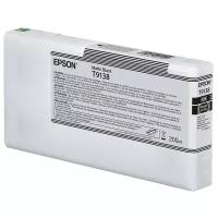 Картридж Epson C13T913800, 200 стр, черный матовый