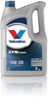 Моторное масло Valvoline synpower fe sae 0w20 (5л) 872584