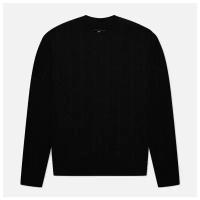 Мужской свитер Edwin Twisted Crew Neck чёрный, Размер XXL