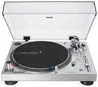 Виниловый проигрыватель Audio-Technica AT-LP120XUSB, ручной, серебристый [80000378]