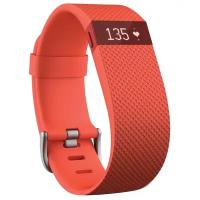 Умный браслет Fitbit Charge HR, tangerine, S