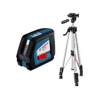 Лазерный уровень BOSCH GLL 2-50 C Professional + BS 150 (0601063105) со штативом