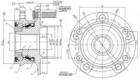 Ступица передняя в сборе L=R MAZDA 3 III 2013-/6 III 2012-/CX-5 GANZ GIK05035 GANZ GIK05035