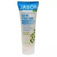 Jason Natural, Sea Fresh, укрепляющая зубная паста, со вкусом мяты, 85 г