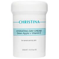 Christina Hydrating Day Cream Green Apple + Vitamin E For Normal And Dry Skin Увлажняющий дневной крем с витамином Е для нормальной и сухой кожи Зеленое яблоко