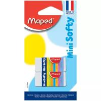 Maped Набор ластиков Mini Softy 2 шт. белый 2 шт