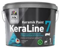 Краска акриловая Dufa Premium KeraLine 7 матовая бесцветный 9 л