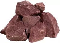 Камни для бани Малиновый кварцит АКД, 10 кг