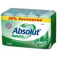 Мыло туалетное Absolut FitoGuard Алоэ, 4*75 г