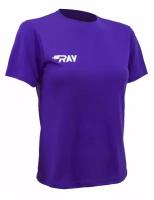 Футболка RAY, размер 52, фиолетовый