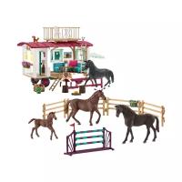 Фургон для тренировок с фигурками Schleich