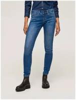 джинсы для женщин, Pepe Jeans London, модель: PL204174HP12, цвет: голубой, размер: 30/32