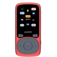 MP3 плеер Flash Digma B4 8Gb красный