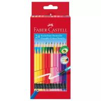 Faber-Castell Набор цветных стираемых карандашей, 24цв., в картоне