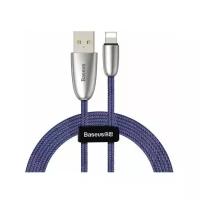 Кабель Baseus Torch Series Data Cable Lightning 2.4A 1m Синий CALHJ-A15