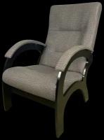 Кресло Классика мягкое для отдыха в комнату, гостиную, спальню, для дома. Серое